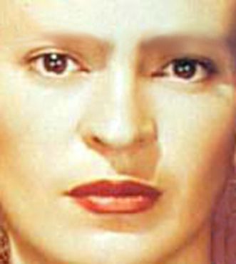 Photograph of Famous Artist with No Eyebrows